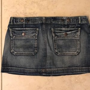 Guess denim mini skirt